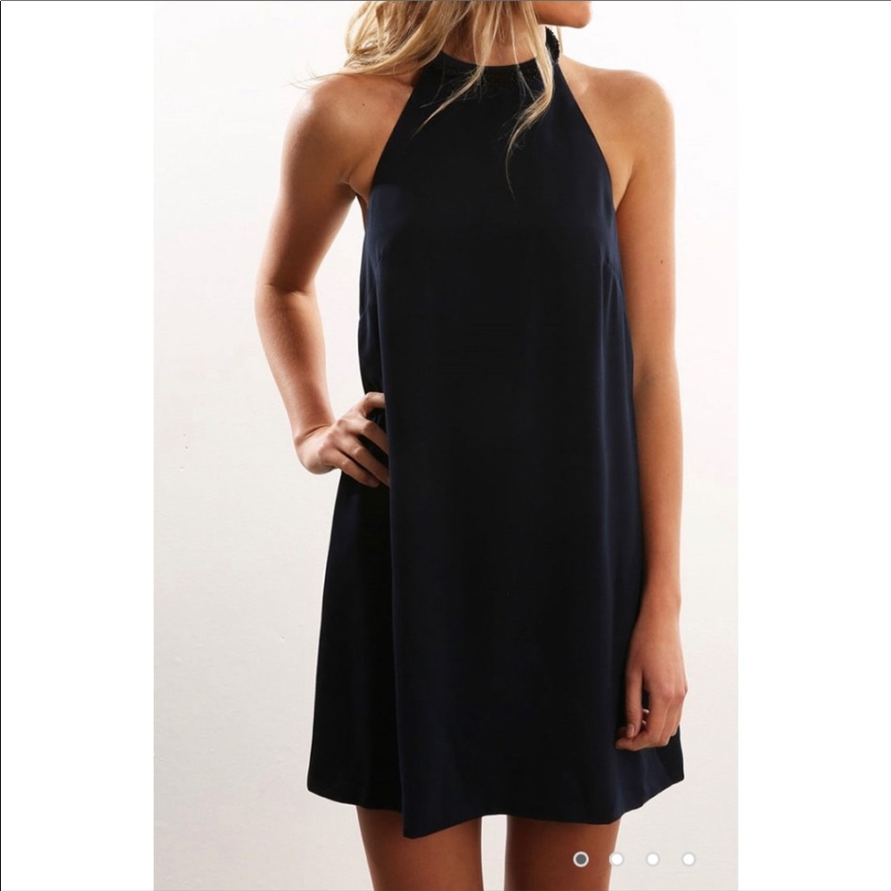 Bobbi Rocco Open Back Halter Dress